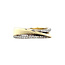Gouden slagring met diamant 14 krt
