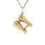 Gold binoculars pendant 14 carat