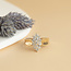Gouden ring met diamant 18 karaat
