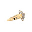 Gouden ring met diamant 18 karaat
