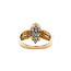 Gouden ring met diamant 18 karaat