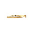 Gouden solitair ring met diamant 14 krt