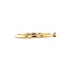 Gouden solitair ring met diamant 14 krt