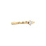 Gouden solitair ring met diamant 14 krt