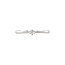 White gold solitaire ring with diamond 14 kt
