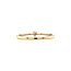 Geelgouden solitair ring met diamant 14 krt