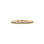 Gouden rail ring met diamant 14 krt