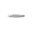 Witgouden rail ring met diamant 14 krt