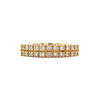 Gouden ring met diamant