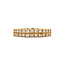 Goldener Ring mit Diamant 18 Karat
