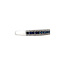 White gold ring with sapphire and diamond 14 karat