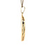 Gold medallion pendant 14 karat