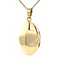 Gold medallion pendant 14 karat