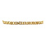Gouden konings armband 19 cm 14 karaat