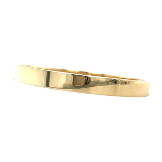 Gouden gladde bangle