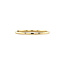 Gouden rijring met diamant 14 krt