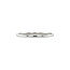 White gold row ring with diamond 14 kt