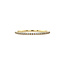 Gouden rijring met diamant 14 krt