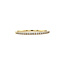 Gouden rijring met diamant 14 krt