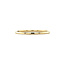 Gouden rijring met diamant 14 krt