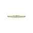 Gouden rijring met diamant 14 krt