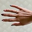 Goldener Ring mit Diamant 14 kt