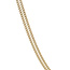 Goldene Gourmet-Halskette 52 cm 14 Karat