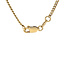 Goldene Gourmet-Halskette 52 cm 14 Karat