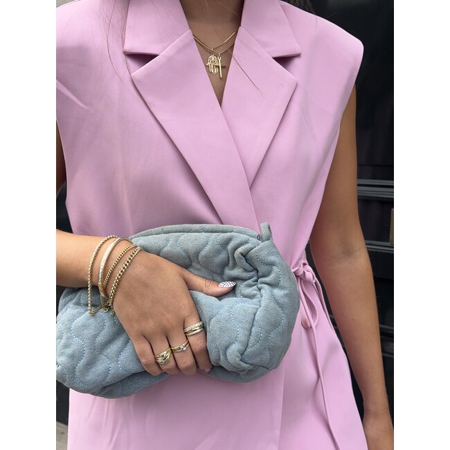 Gouden lengtecollier gourmet 52 cm 14 karaat