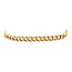 Goldenes Gourmet-Armband 18,5 cm 14 Karat