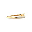 Goldener Ring mit Diamant 14 Karat