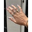 Gouden ring met diamant 14 karaat