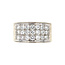 Weißgoldener Ring mit Diamant 18 Karat