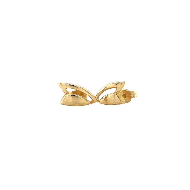 Gold ear studs 14 karat
