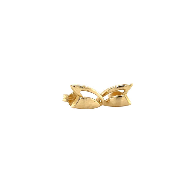 Gold ear studs 14 karat