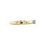 Gold solitaire ring with diamond 14 karat* new