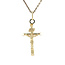 Gold cross pendant 14 karat