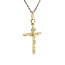 Gold cross pendant 14 karat