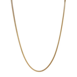 Gouden slang collier