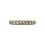 Gouden rijring met diamant 14 karaat