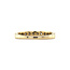 Gouden rijring met diamant 14 karaat