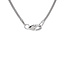 Weißgoldenes Collier mit Anhänger 43 cm