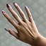 Geelgouden rail ring met diamant 14 krt