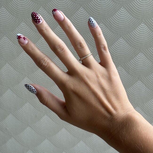 Geelgouden rail ring met diamant 14 krt