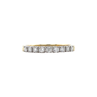 Gouden memoire ring