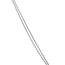 Weißgoldenes Collier mit Diamantanhänger 42,5 cm 18 Karat