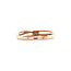 Rose-gold rosette ring with diamond 14 karat* new