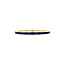 Gouden ring met blauw emaille 14 karaat