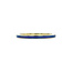Gouden ring met blauw emaille 14 karaat