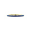 Gouden ring met blauw emaille 14 karaat